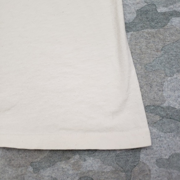 Vintage Religious Delta Shirt Mens Large Beige Short Sleeve Single Stitch USAk - Picture 8 of 12